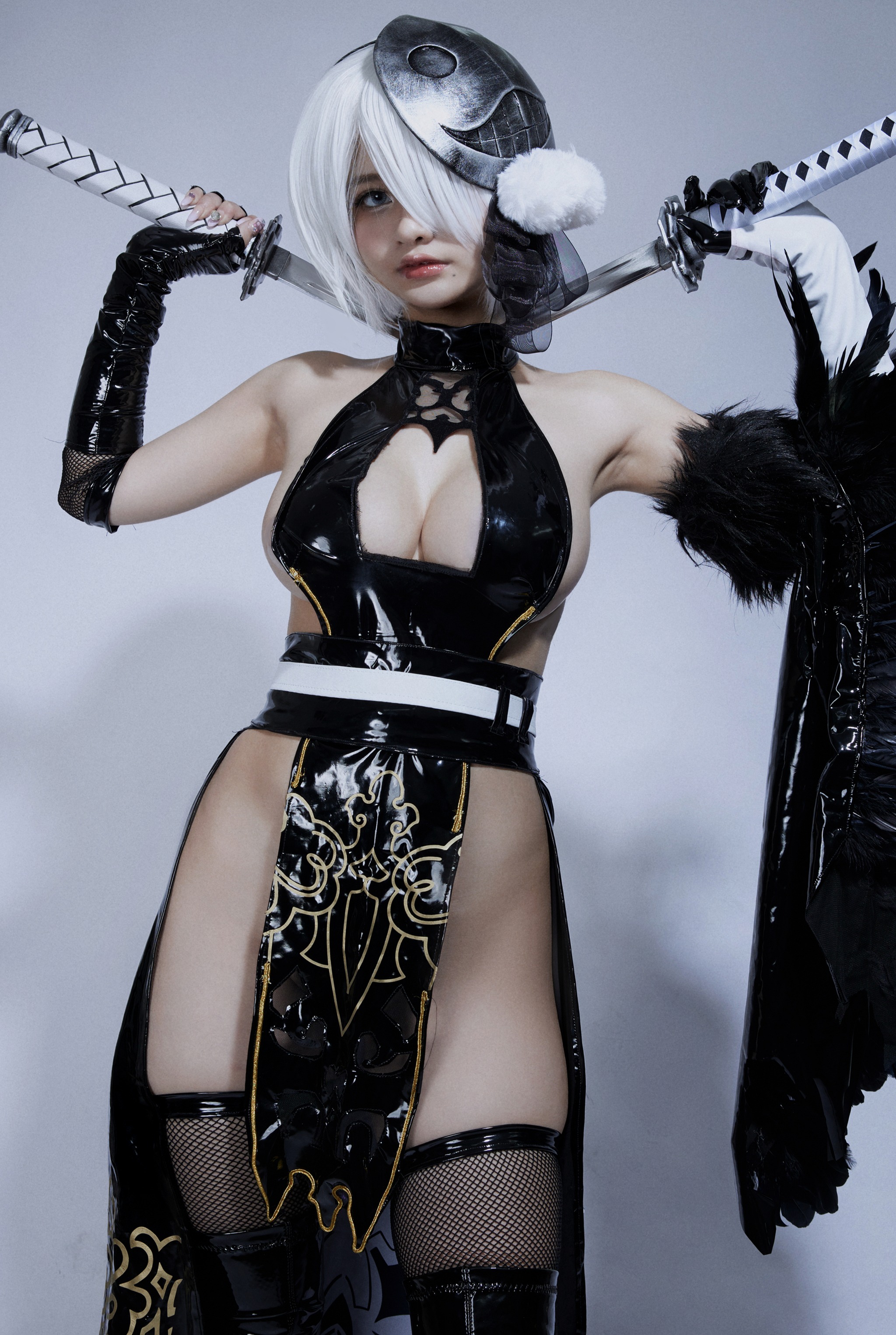 图片[1]-Azami – NO.044 2B Shinobi [20P]-XikXak